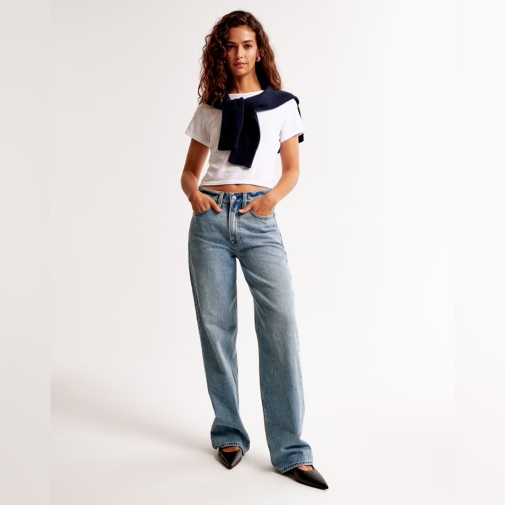 Abercrombie & Fitch Mid Rise Jeans